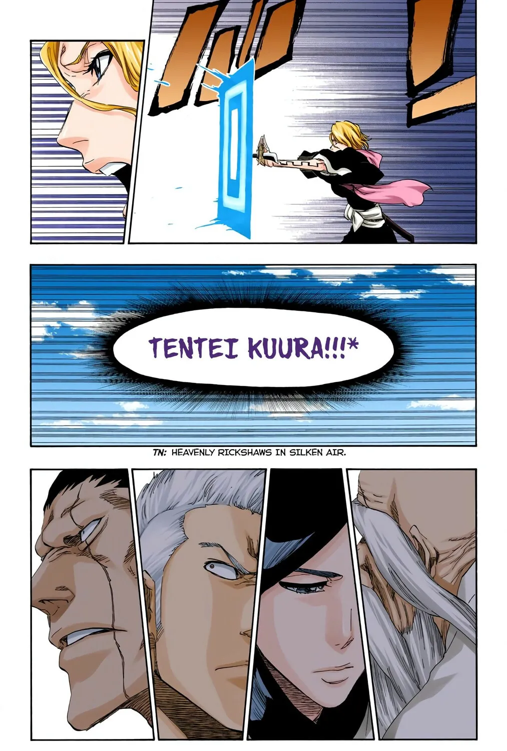 Bleach: Thousand-Year Blood War, chapter 497, page 9