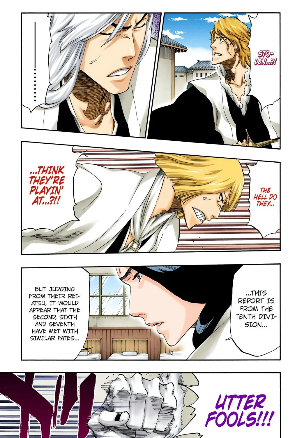 Bleach: Thousand-Year Blood War, chapter 497, page 11