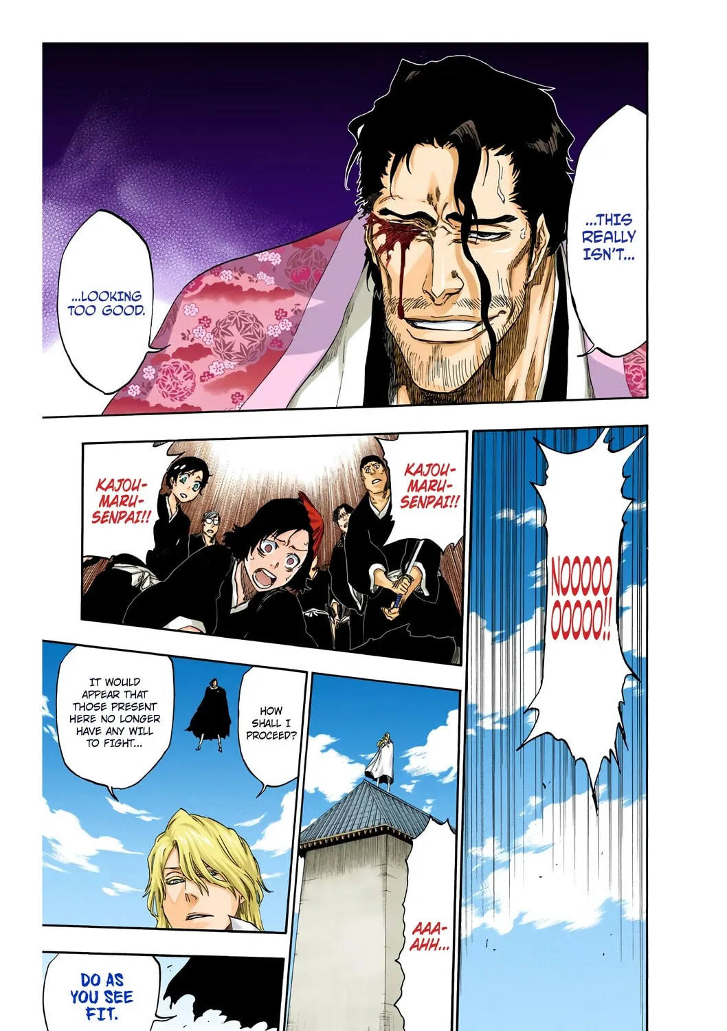 Bleach: Thousand-Year Blood War, chapter 497, page 23