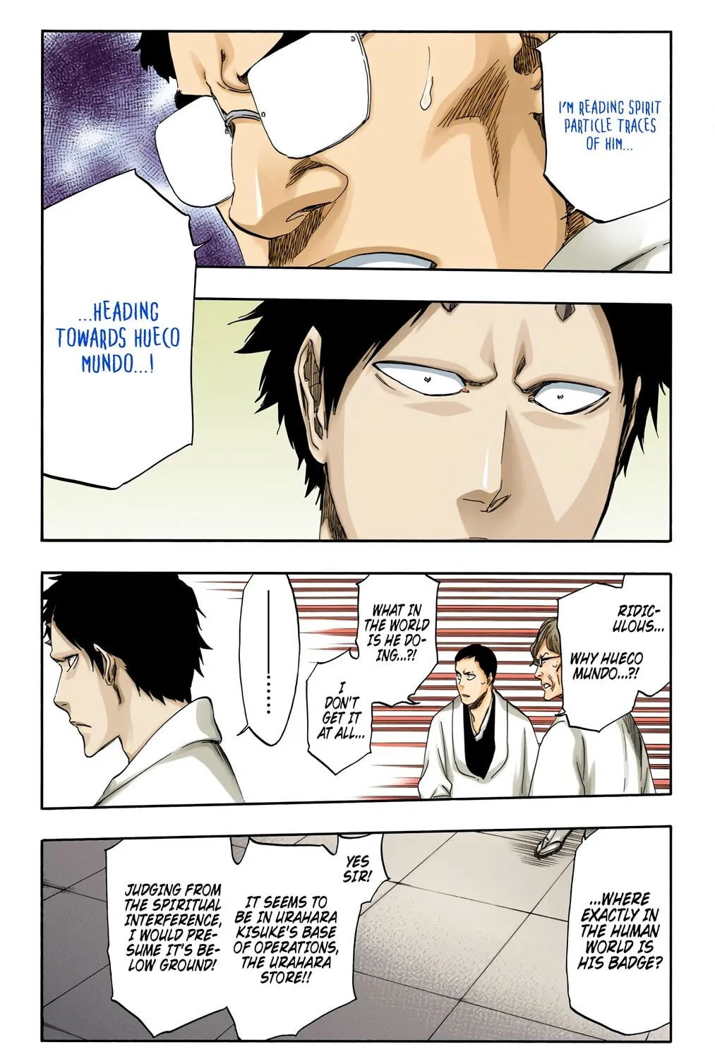 Bleach: Thousand-Year Blood War, chapter 498, page 3