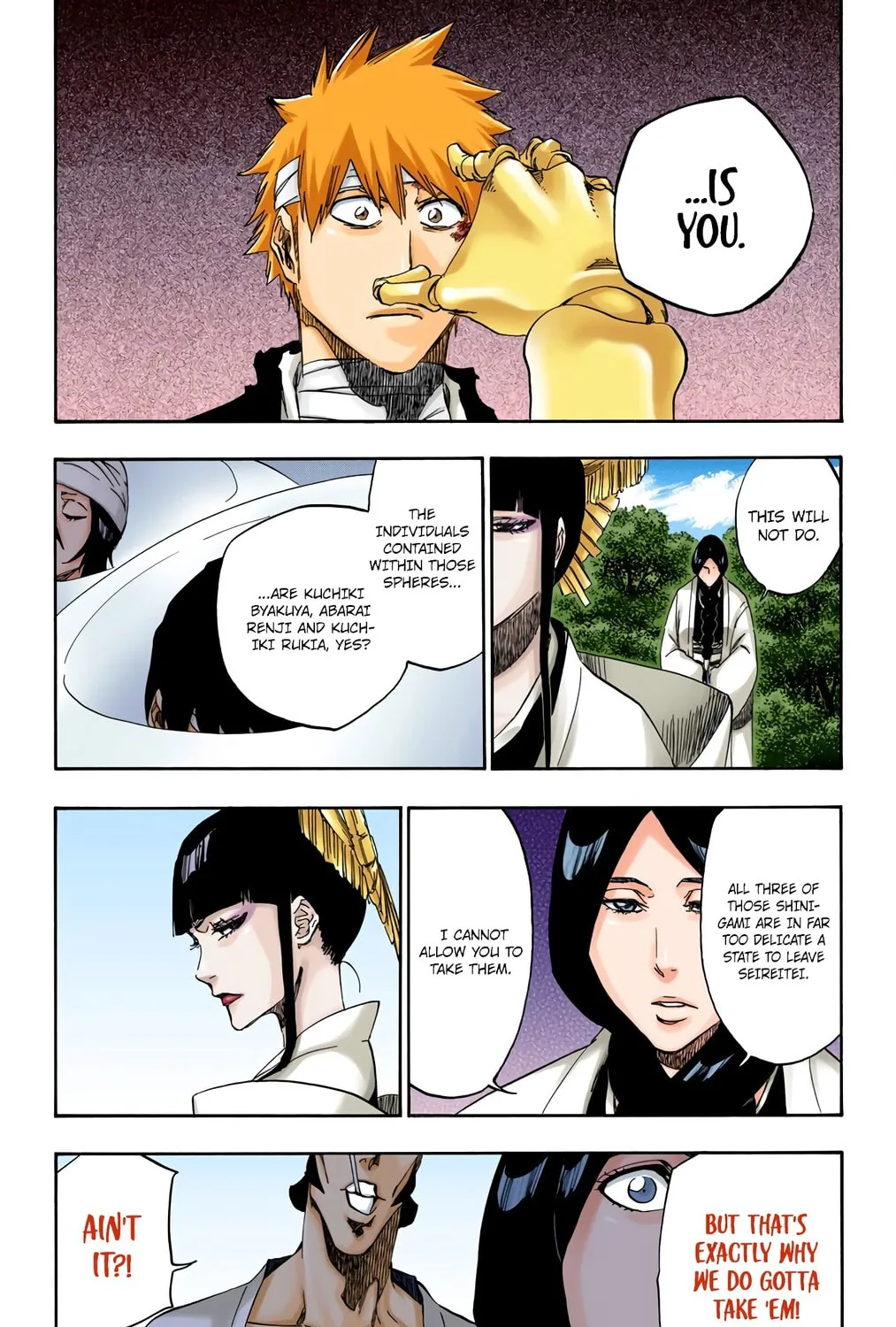 Bleach: Thousand-Year Blood War, chapter 517, page 29