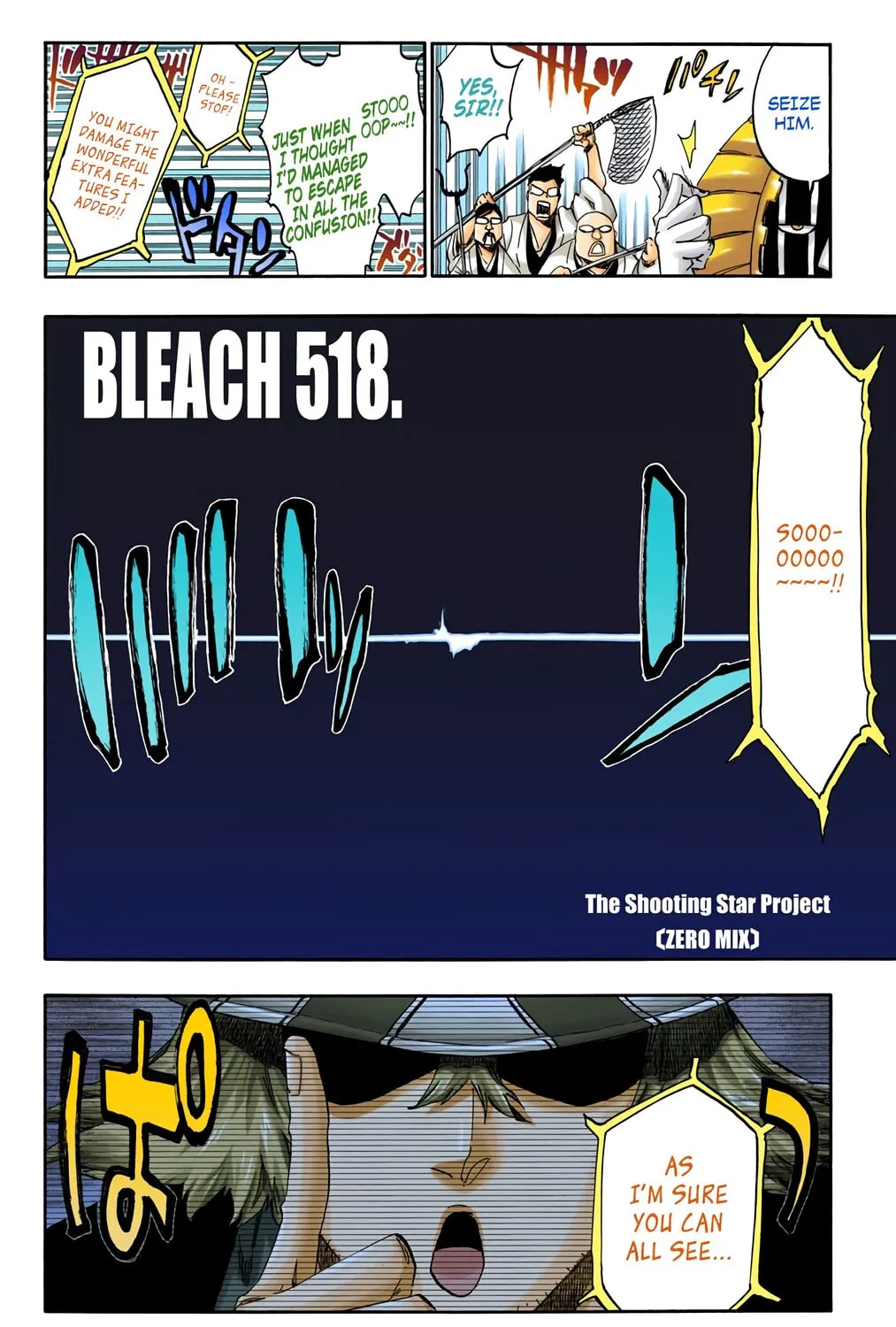 Bleach: Thousand-Year Blood War, chapter 518, page 3