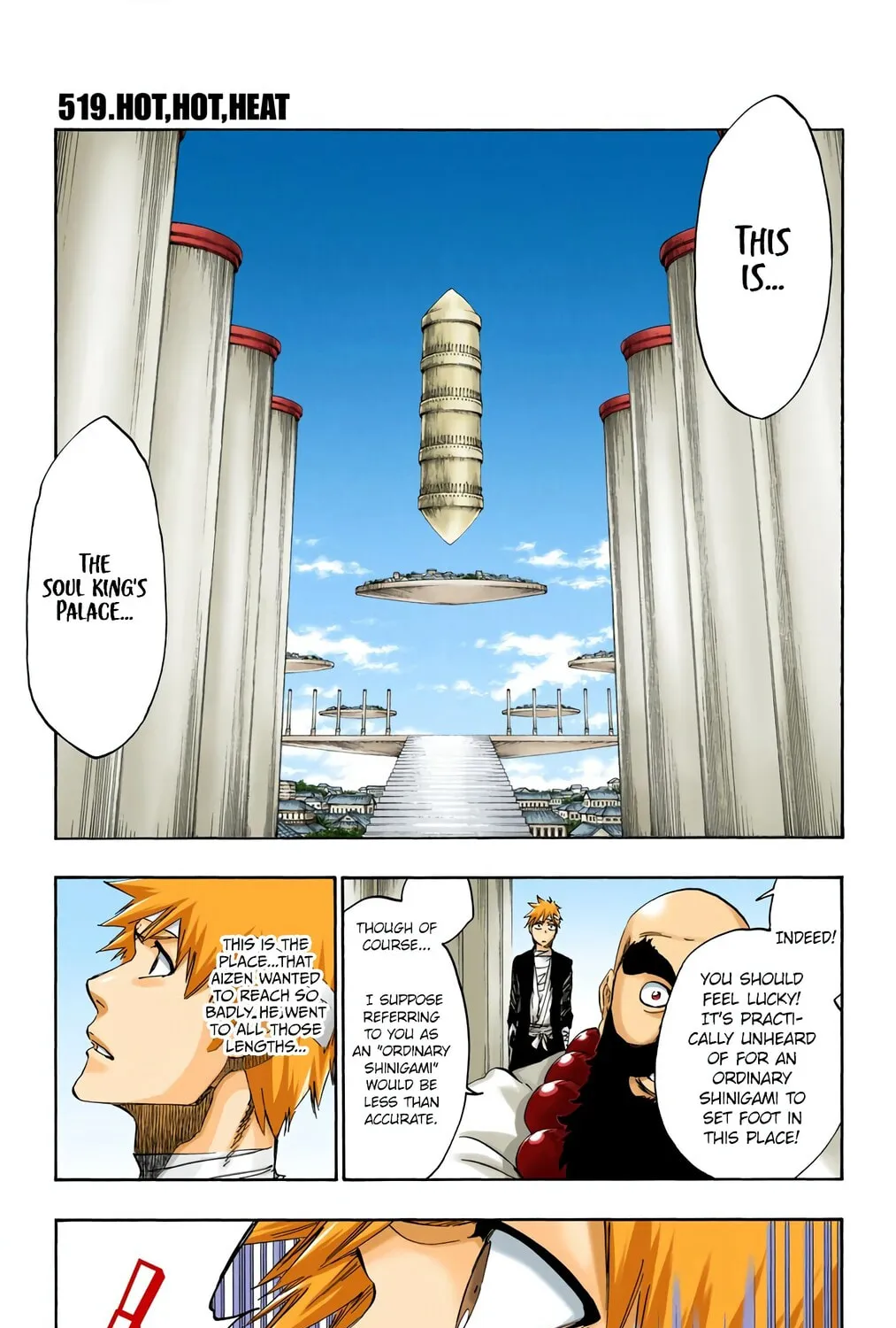 Bleach: Thousand-Year Blood War, chapter 519, page 1