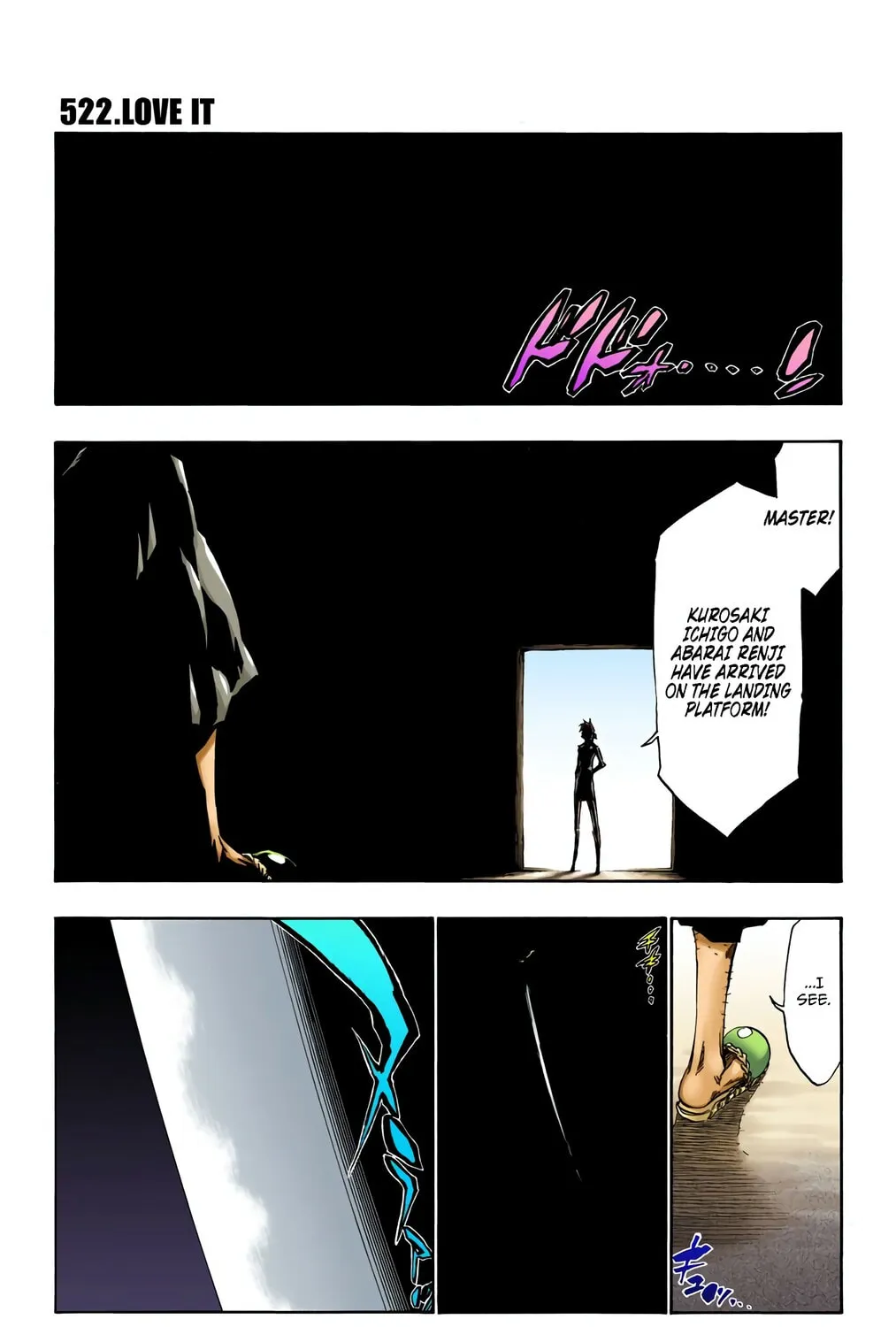 Bleach: Thousand-Year Blood War, chapter 522, page 1