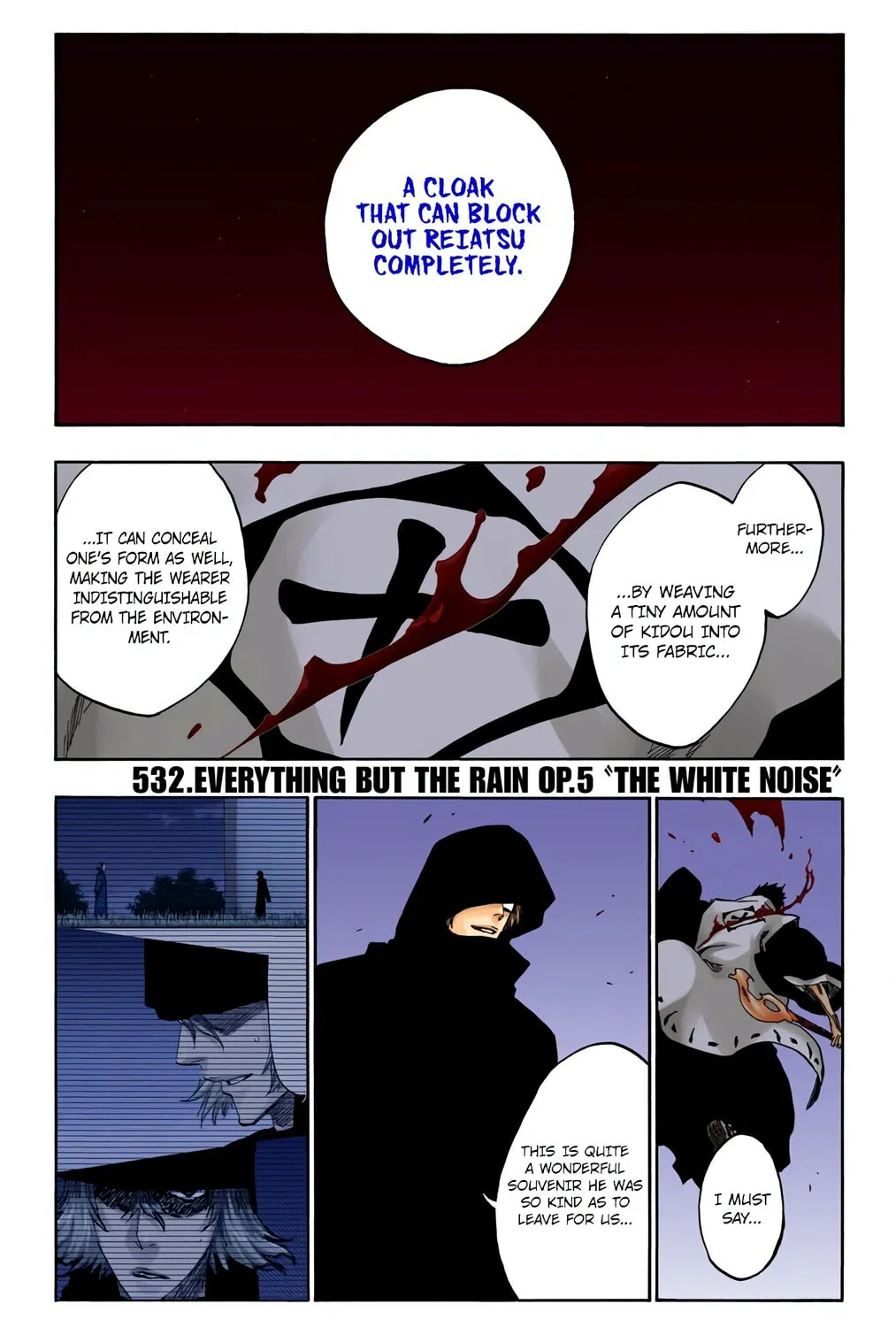Bleach: Thousand-Year Blood War, chapter 532, page 1
