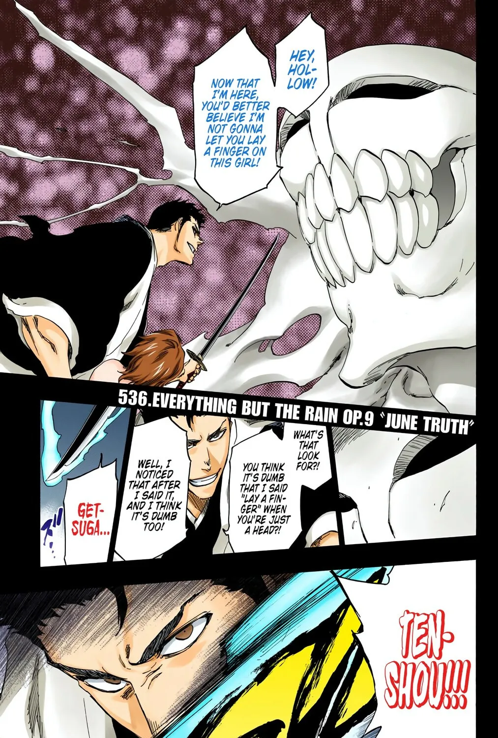 Bleach: Thousand-Year Blood War, chapter 536, page 1