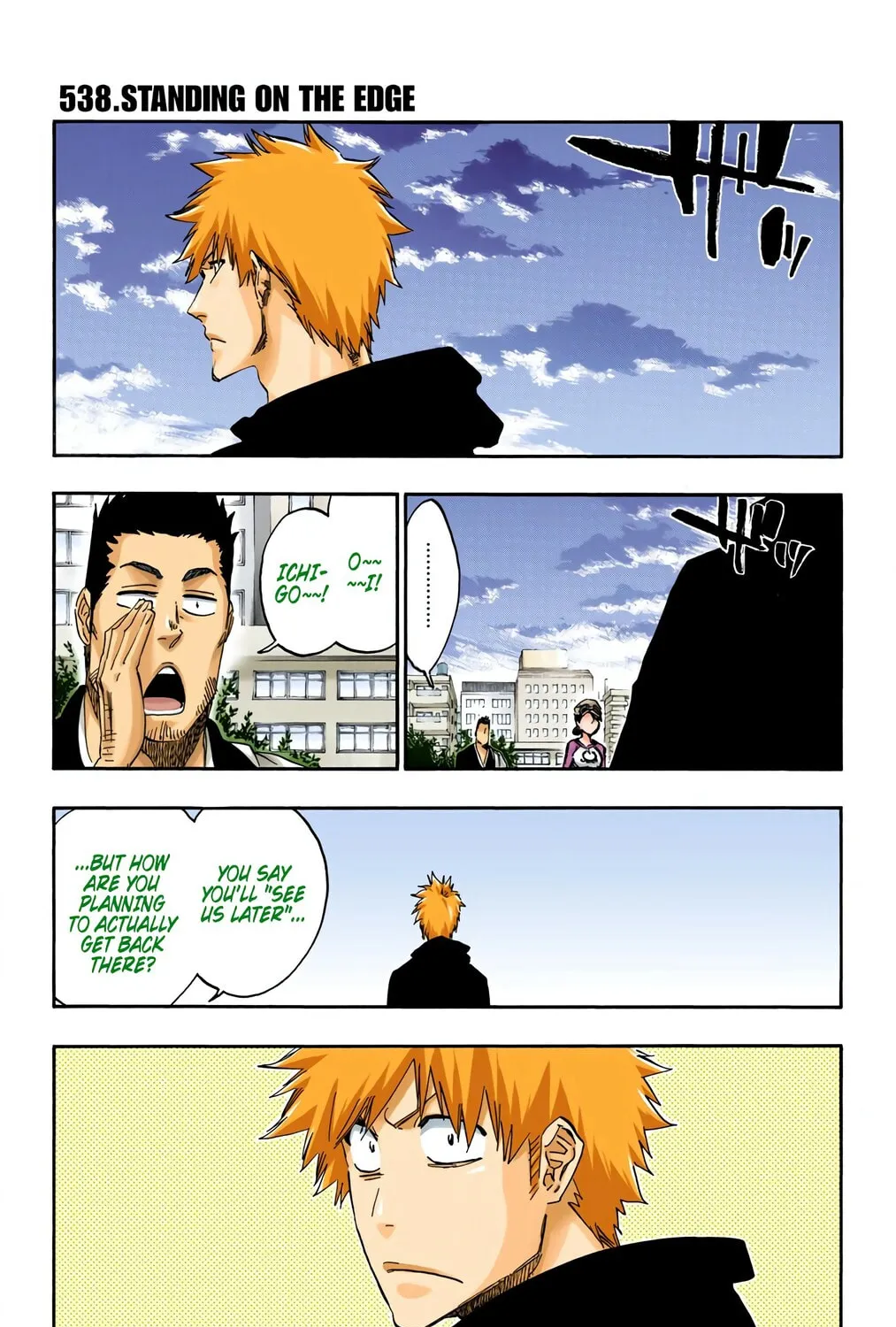 Bleach: Thousand-Year Blood War, chapter 538, page 1