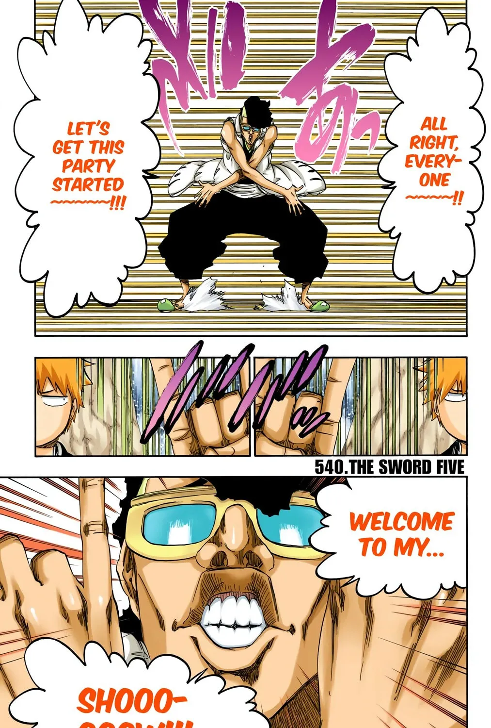 Bleach: Thousand-Year Blood War, chapter 540, page 1