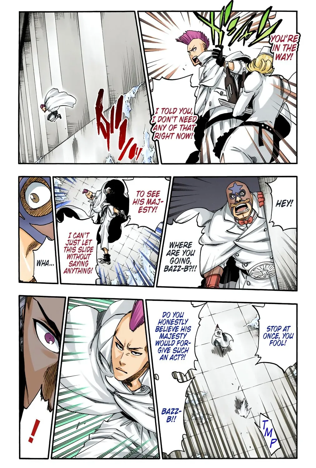 Bleach: Thousand-Year Blood War, chapter 543, page 17