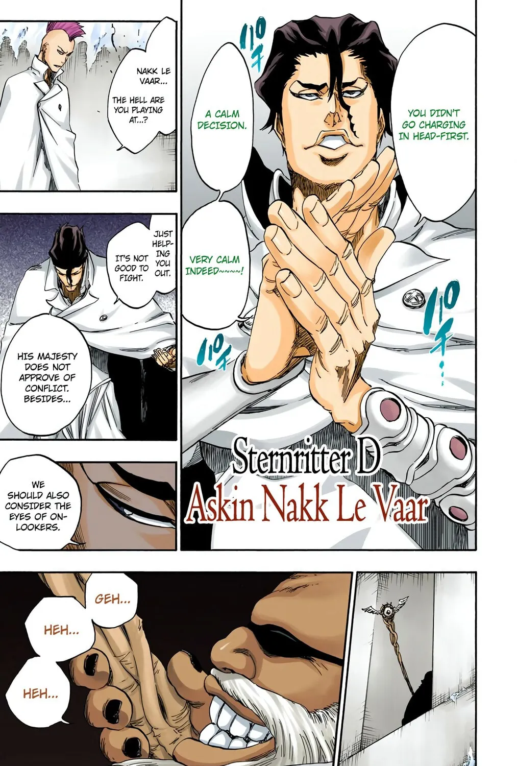 Bleach: Thousand-Year Blood War, chapter 543, page 27