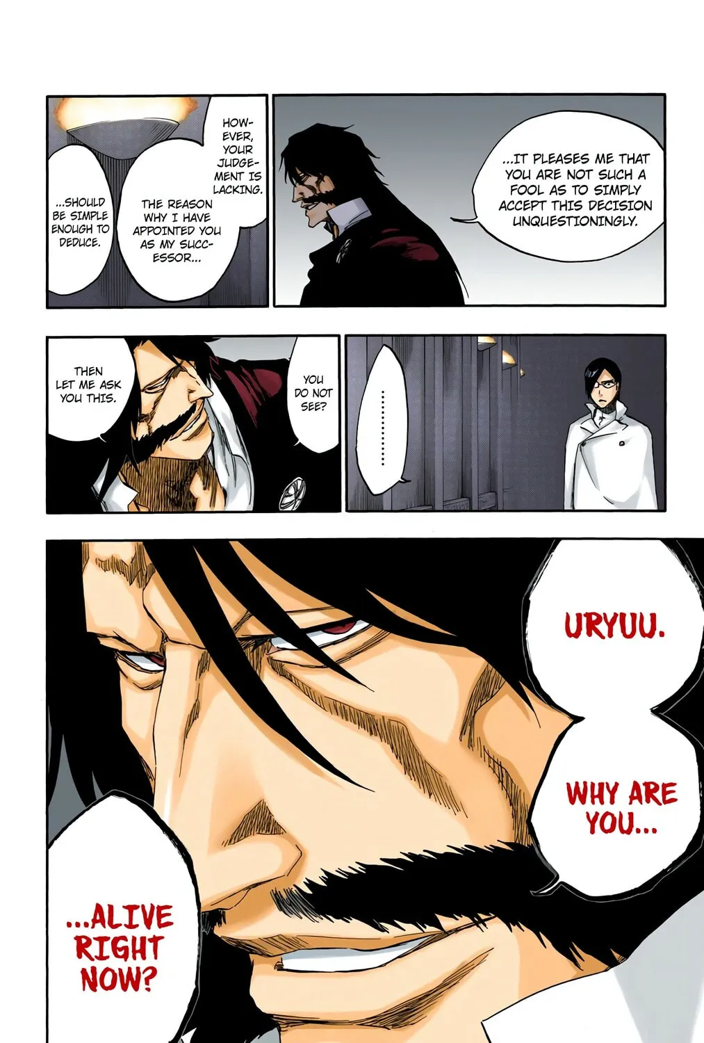 Bleach: Thousand-Year Blood War, chapter 544, page 3