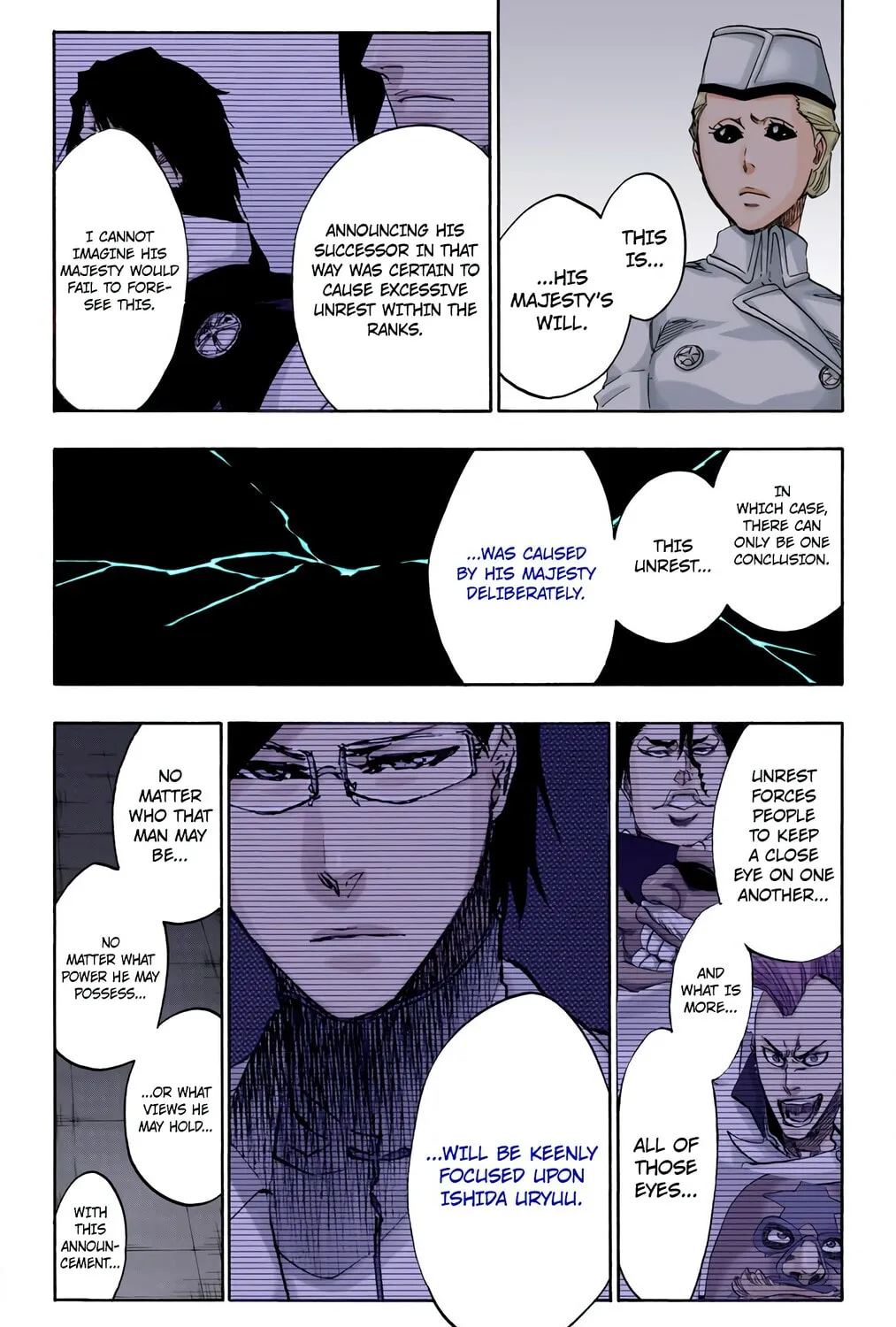 Bleach: Thousand-Year Blood War, chapter 544, page 25