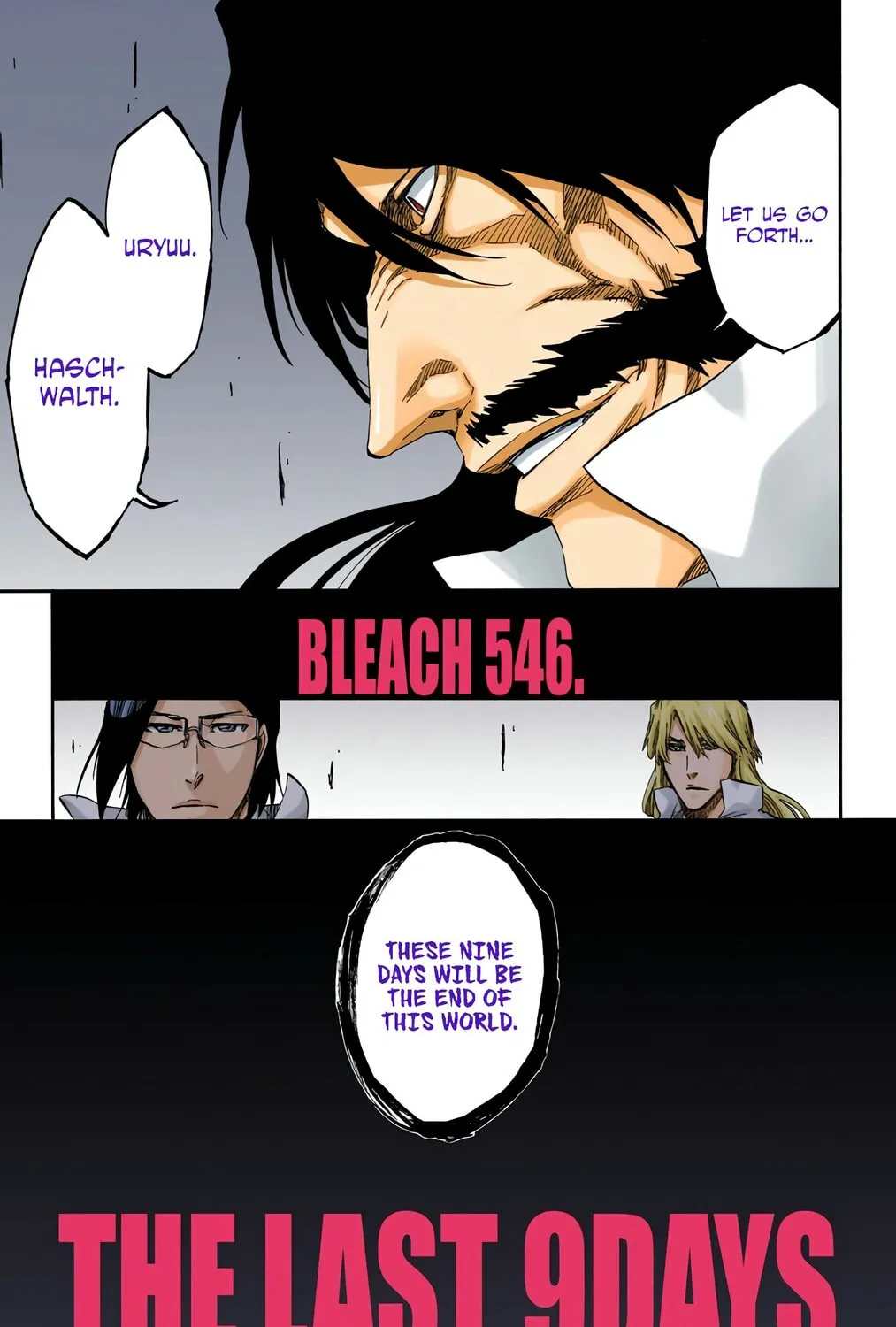 Bleach: Thousand-Year Blood War, chapter 546, page 29