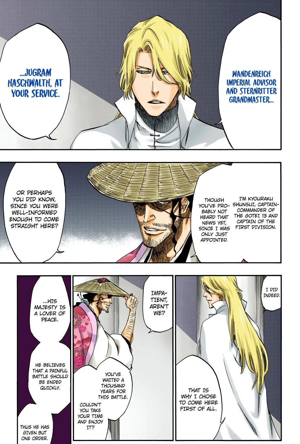 Bleach: Thousand-Year Blood War, chapter 547, page 27