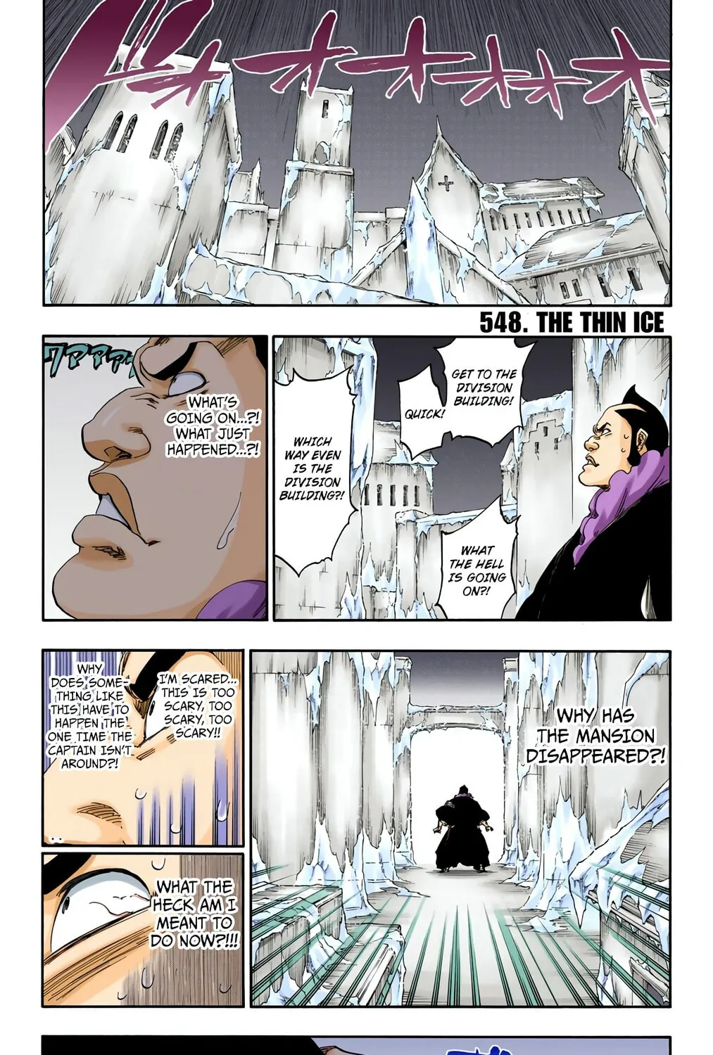 Bleach: Thousand-Year Blood War, chapter 548, page 1