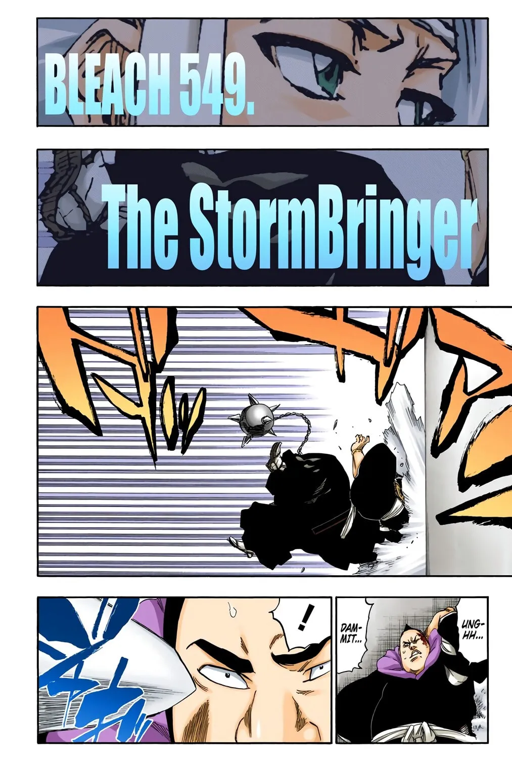 Bleach: Thousand-Year Blood War, chapter 549, page 3