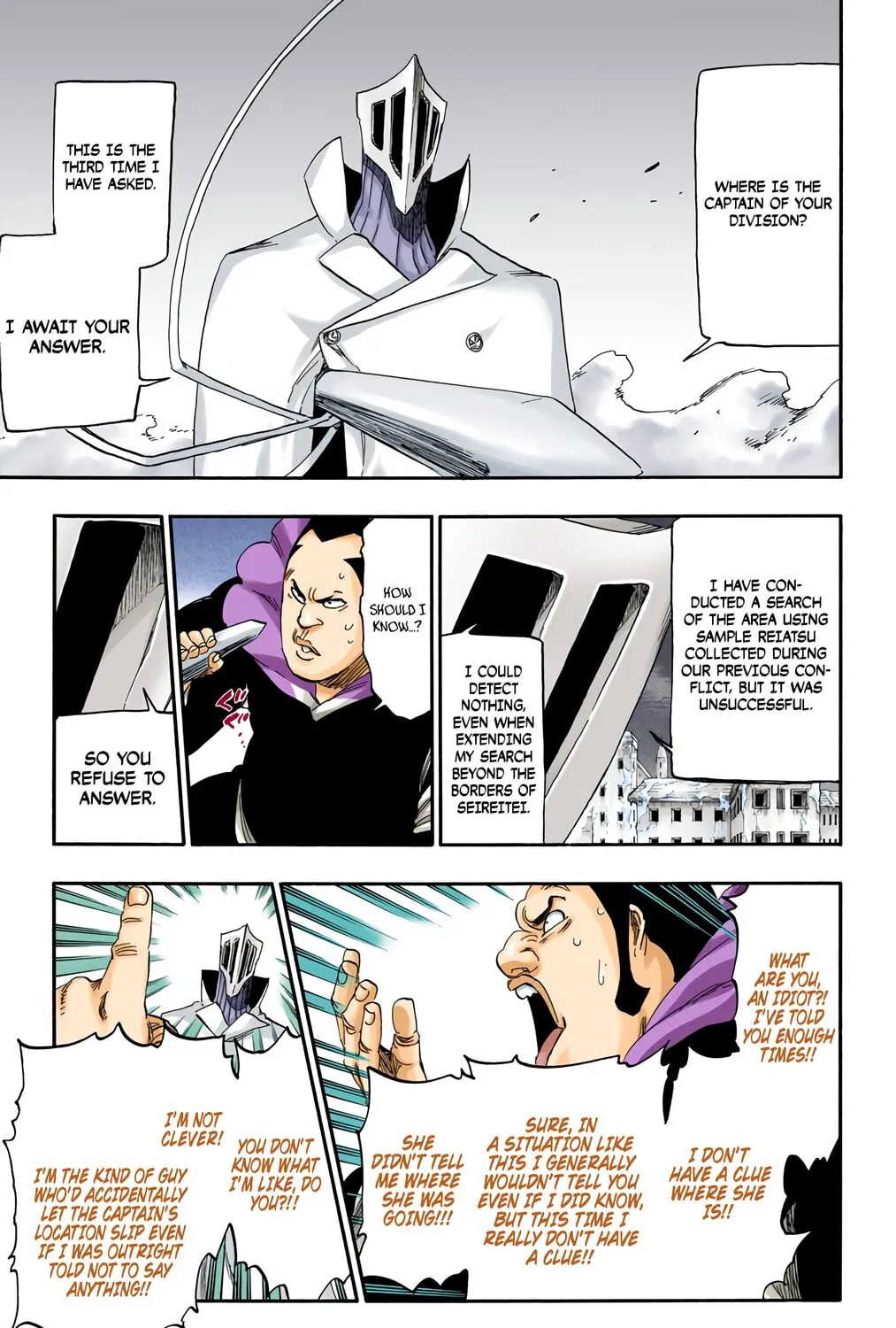 Bleach: Thousand-Year Blood War, chapter 549, page 5