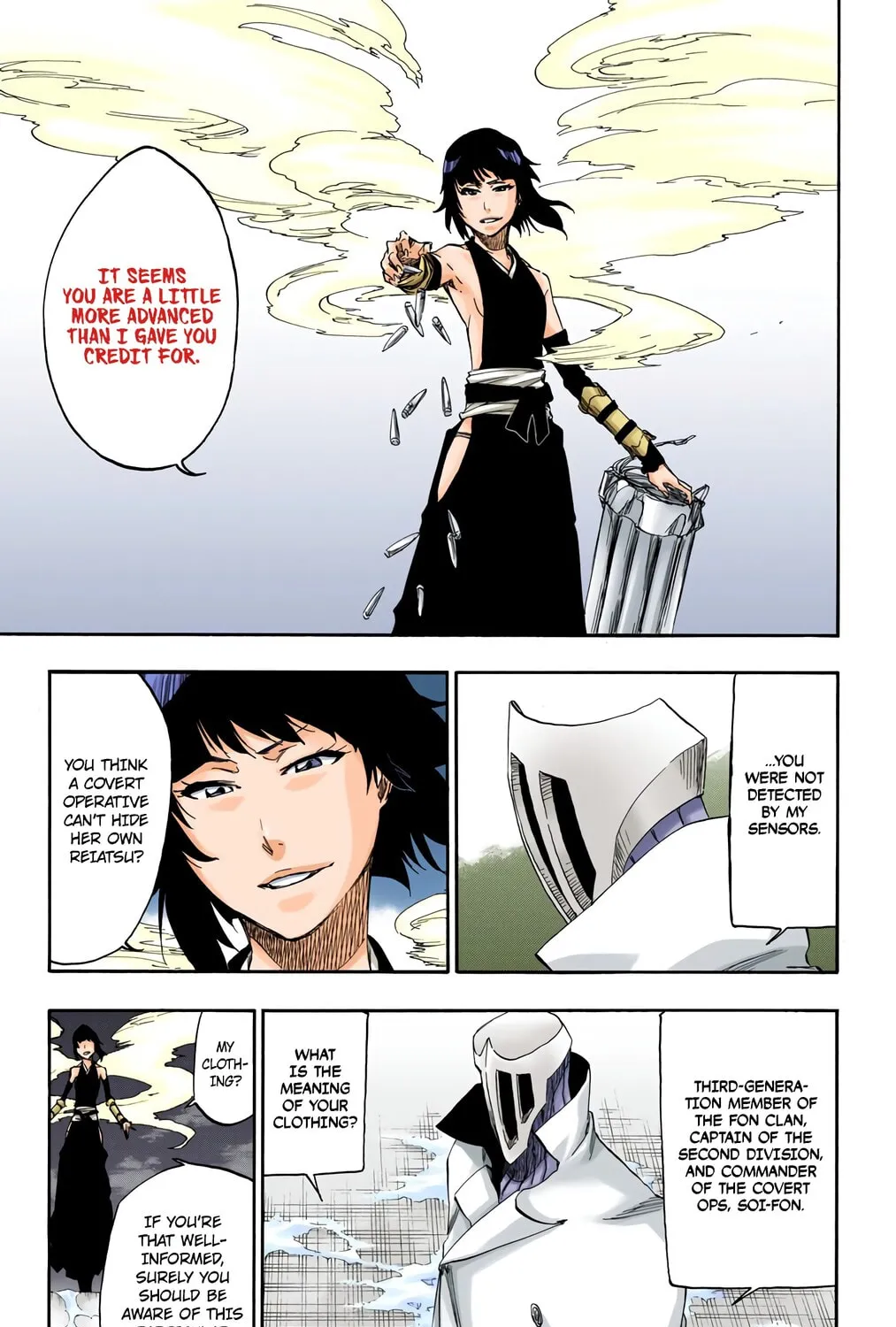 Bleach: Thousand-Year Blood War, chapter 549, page 21