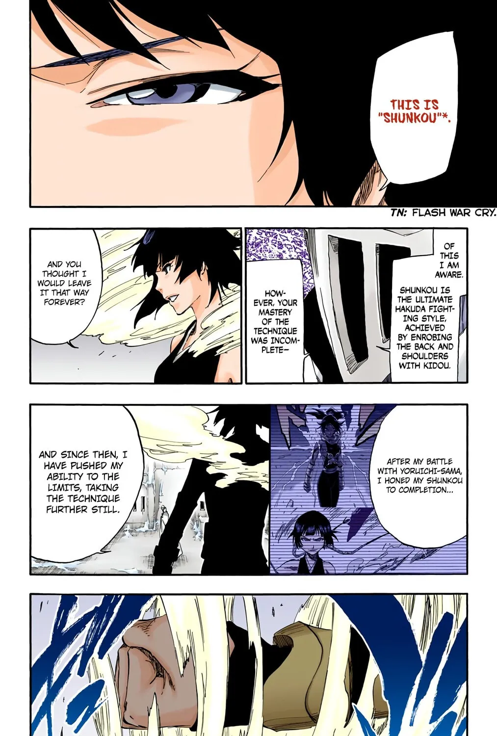 Bleach: Thousand-Year Blood War, chapter 549, page 23