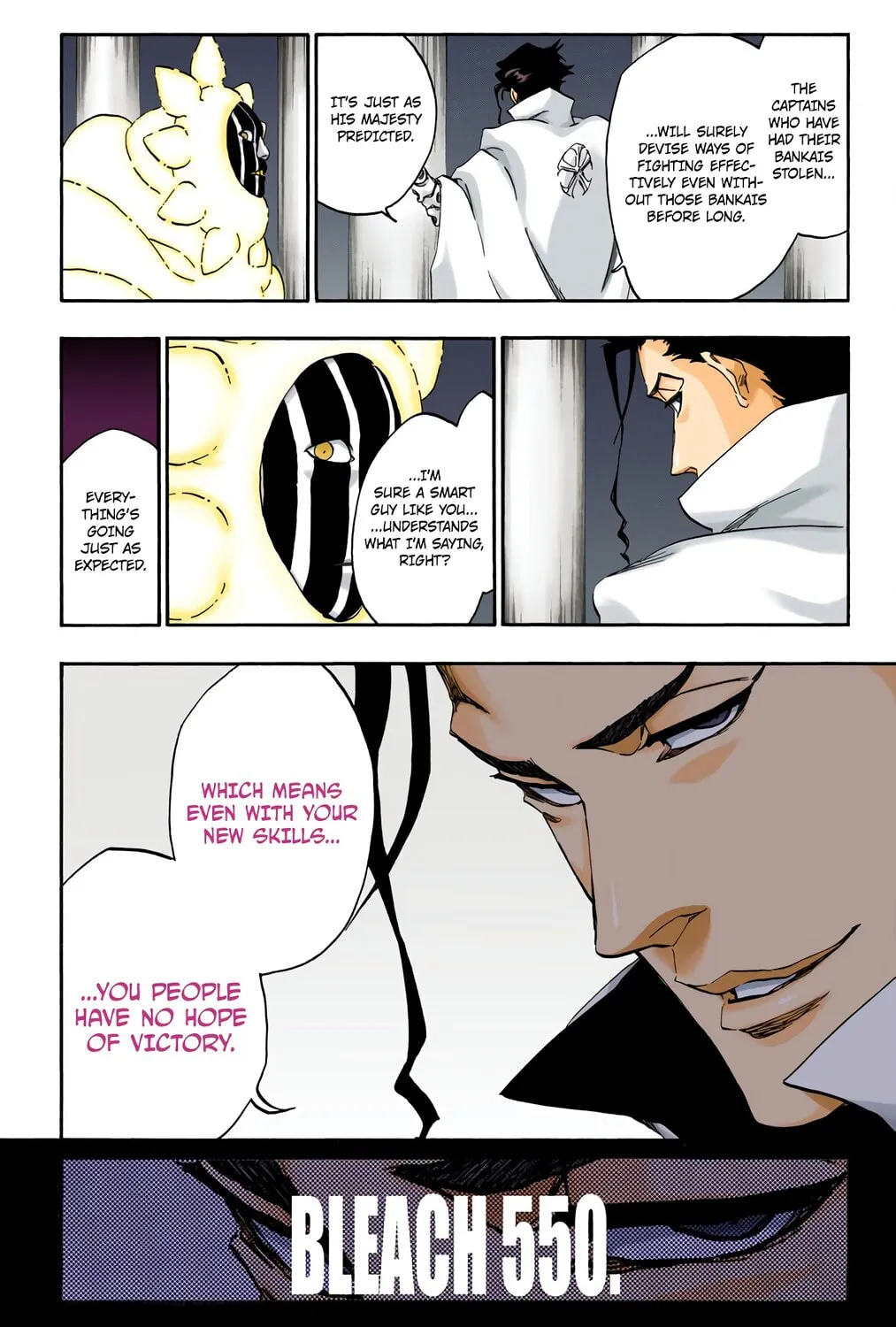 Bleach: Thousand-Year Blood War, chapter 550, page 7