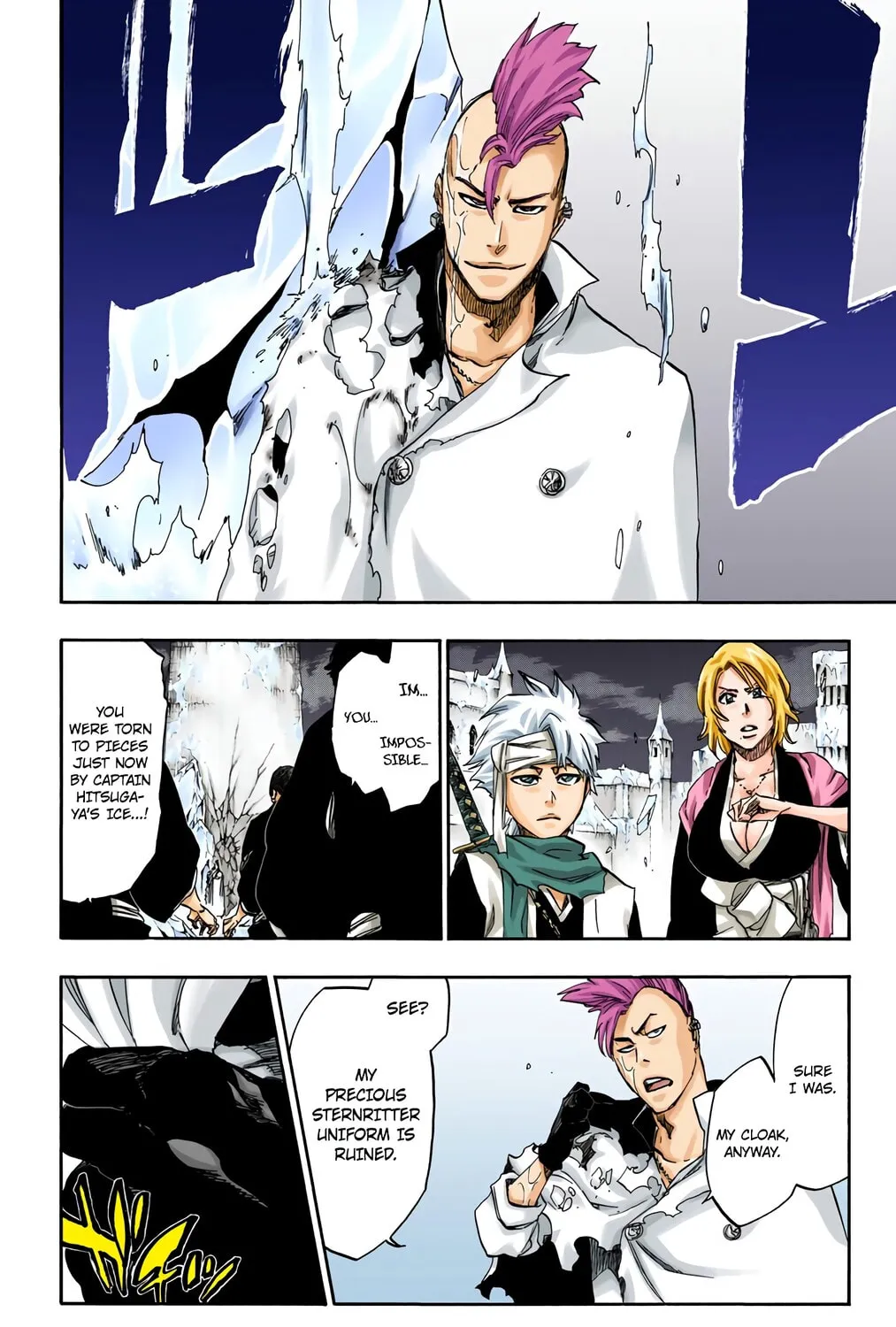 Bleach: Thousand-Year Blood War, chapter 550, page 11
