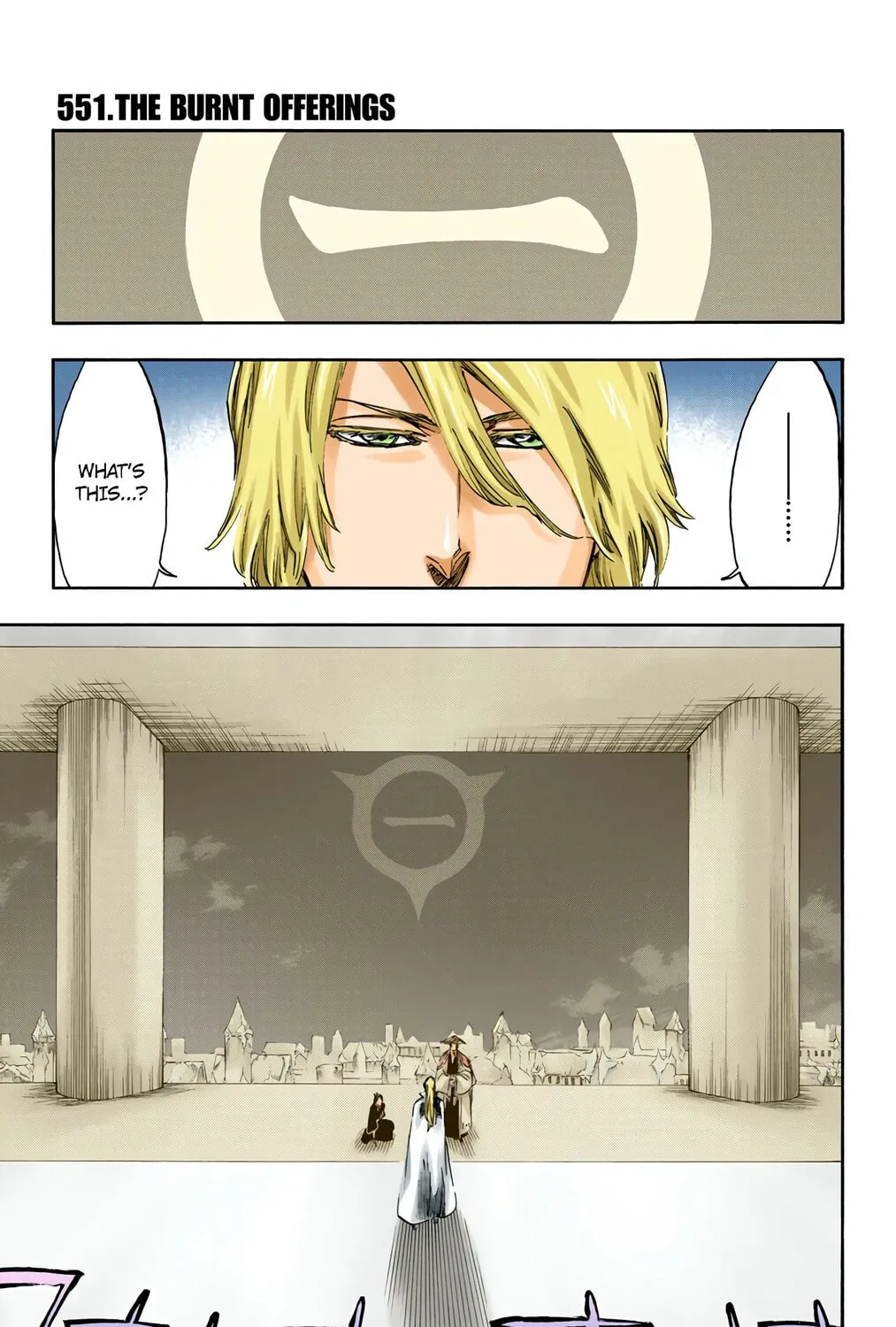 Bleach: Thousand-Year Blood War, chapter 551, page 3