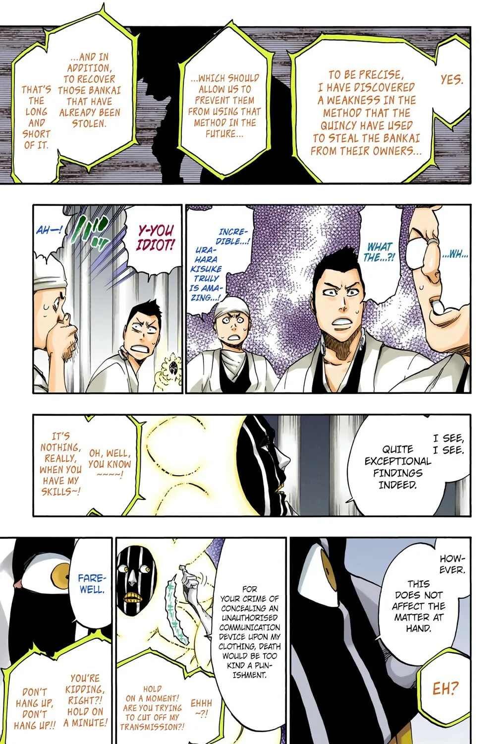Bleach: Thousand-Year Blood War, chapter 552, page 13