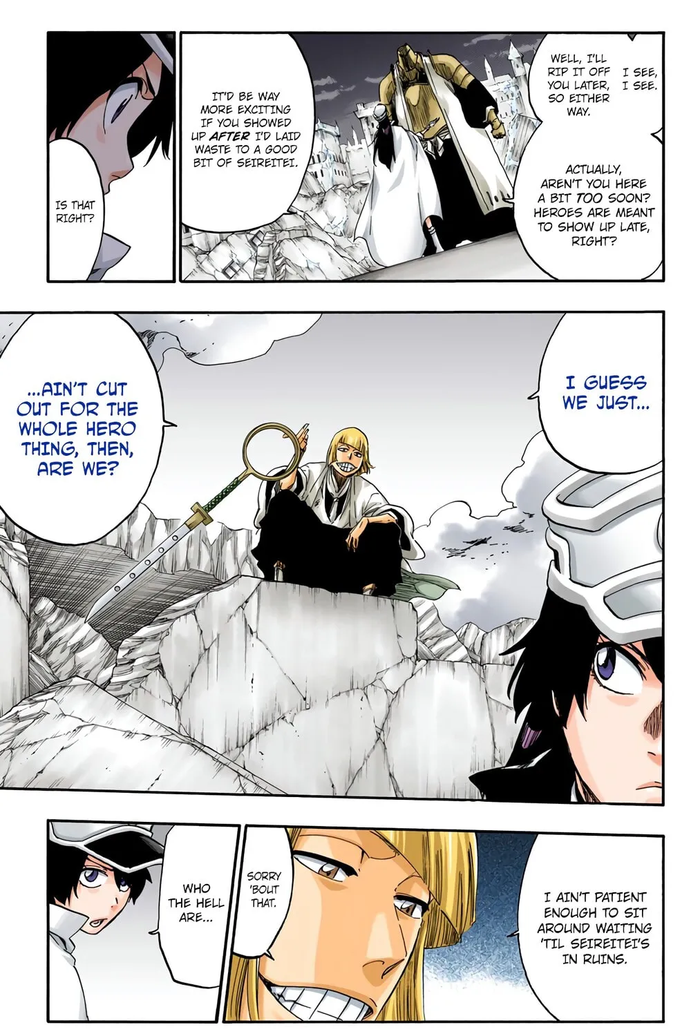 Bleach: Thousand-Year Blood War, chapter 554, page 21