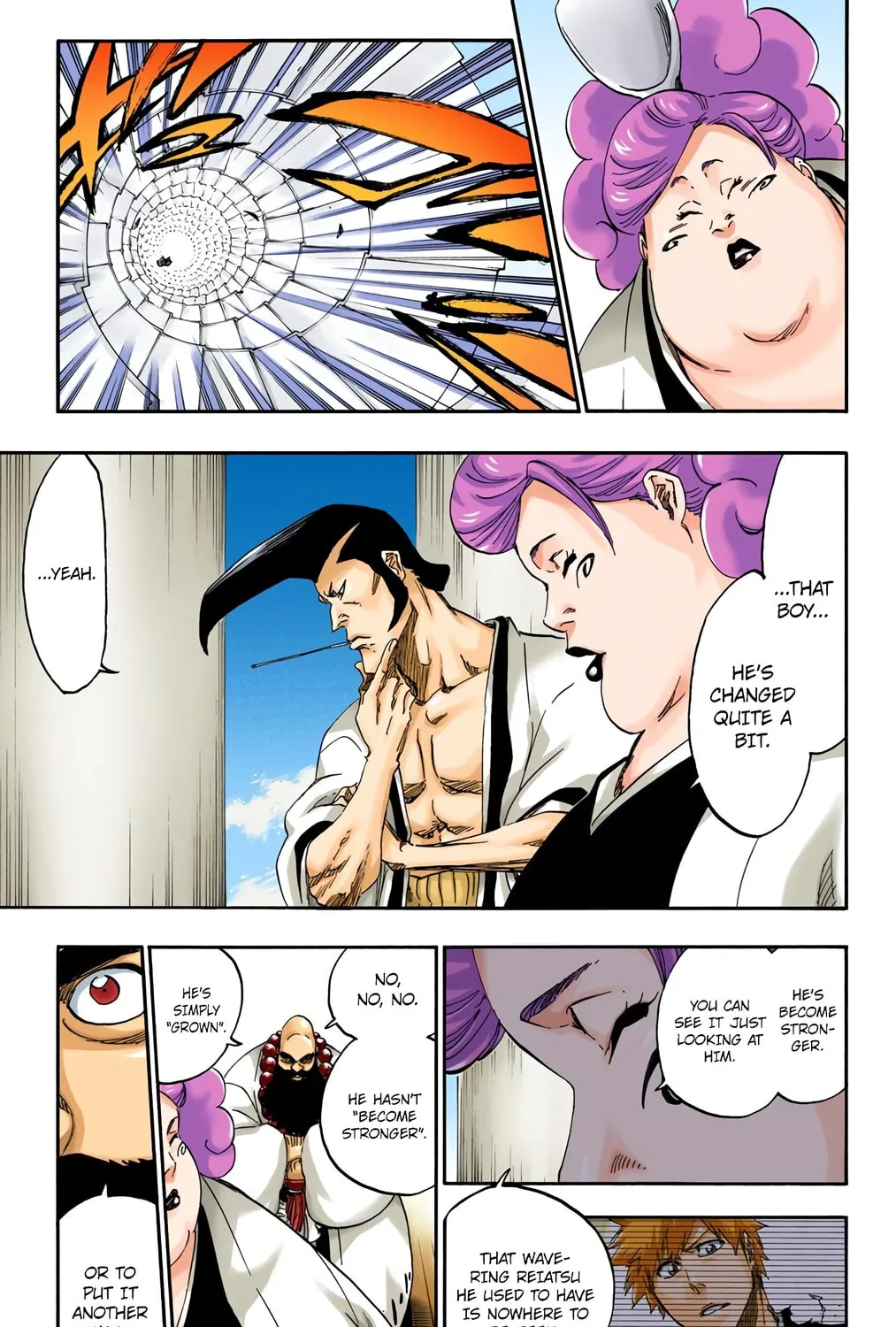 Bleach: Thousand-Year Blood War, chapter 555, page 17