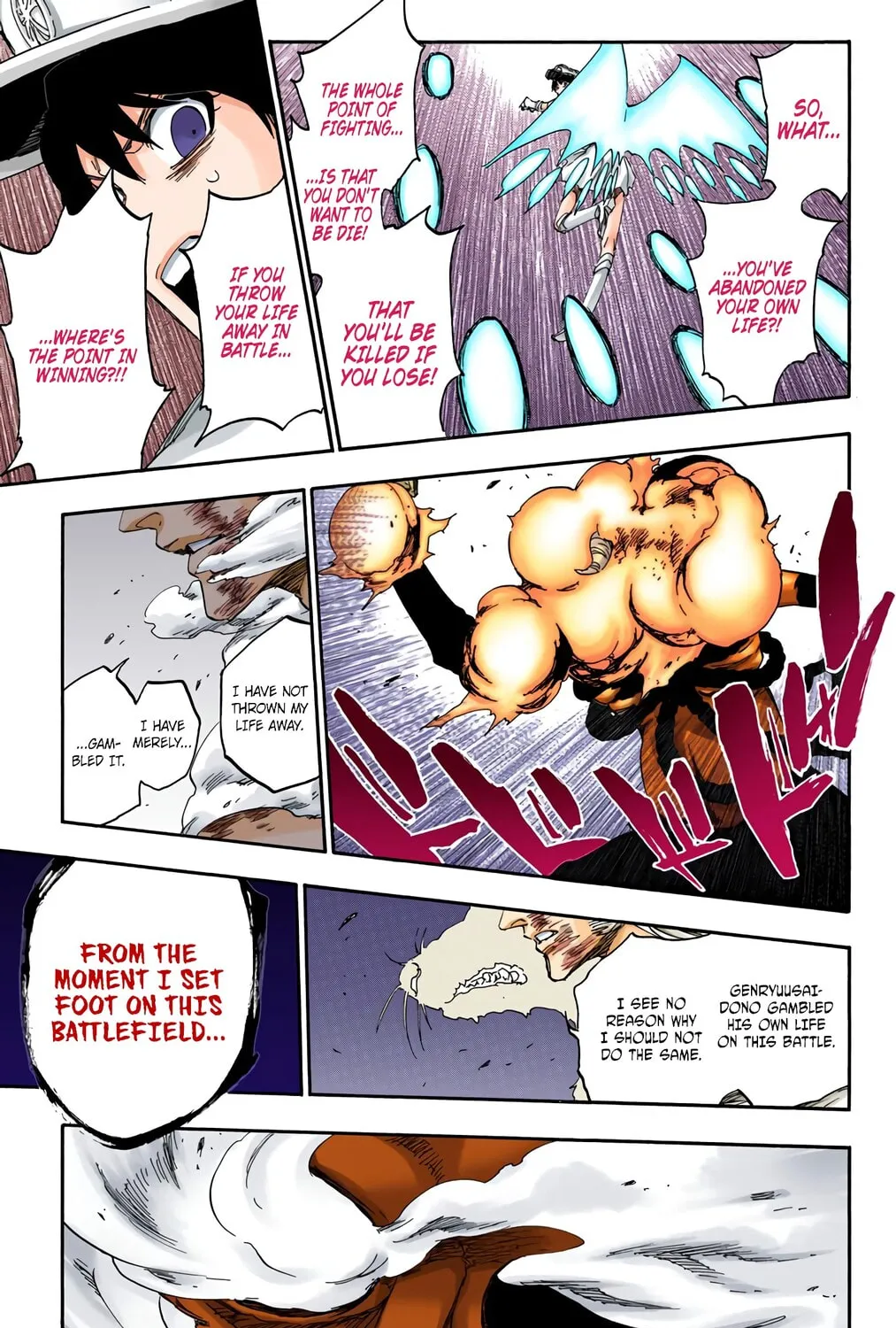 Bleach: Thousand-Year Blood War, chapter 557, page 27