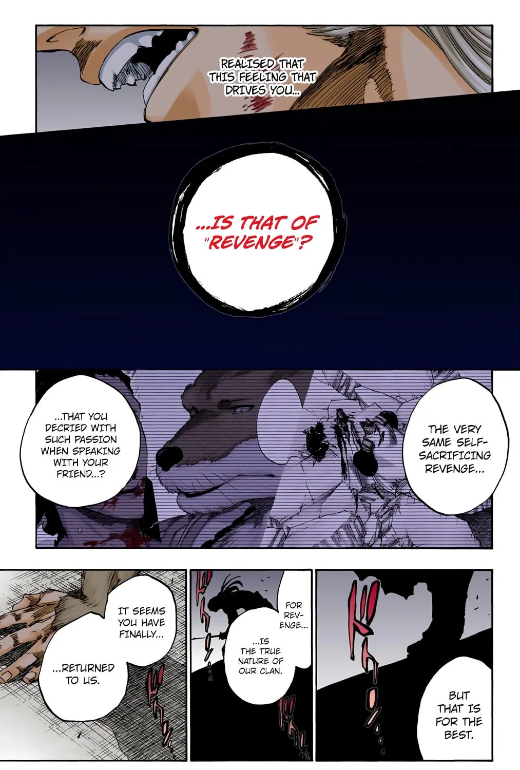 Bleach: Thousand-Year Blood War, chapter 558, page 19