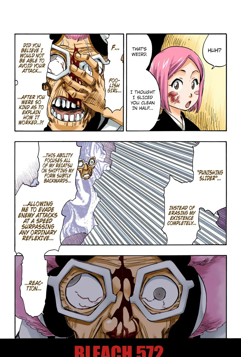 Bleach: Thousand-Year Blood War, chapter 572, page 7