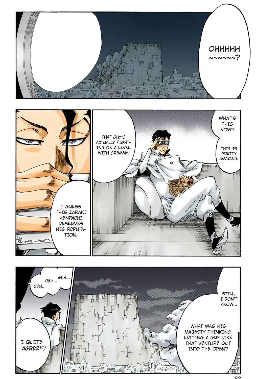 Bleach: Thousand-Year Blood War, chapter 575, page 3