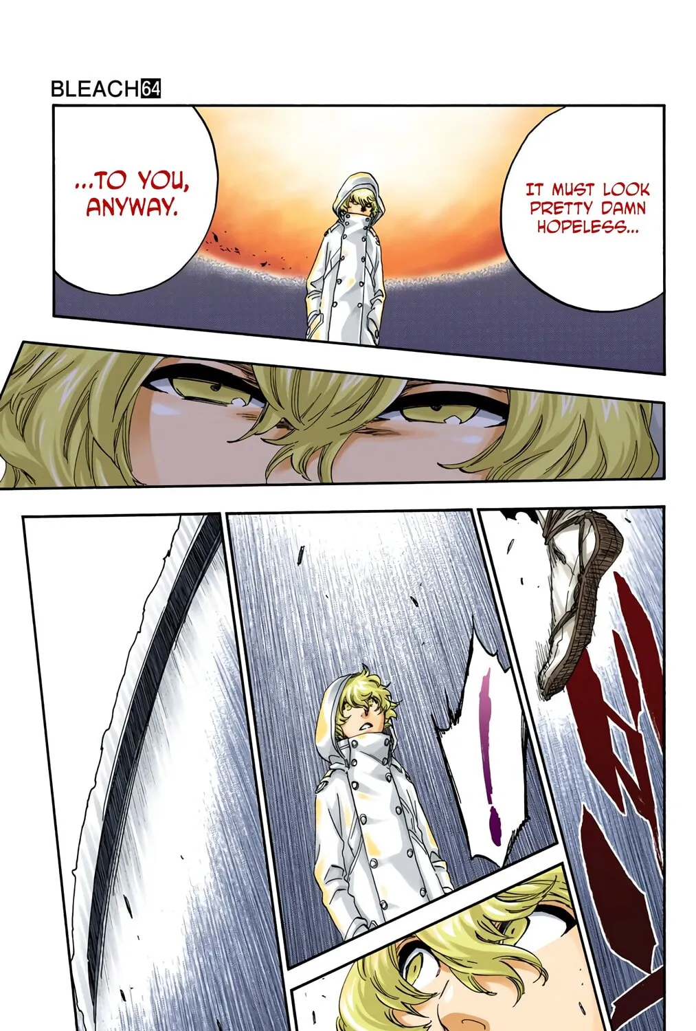Bleach: Thousand-Year Blood War, chapter 577, page 17