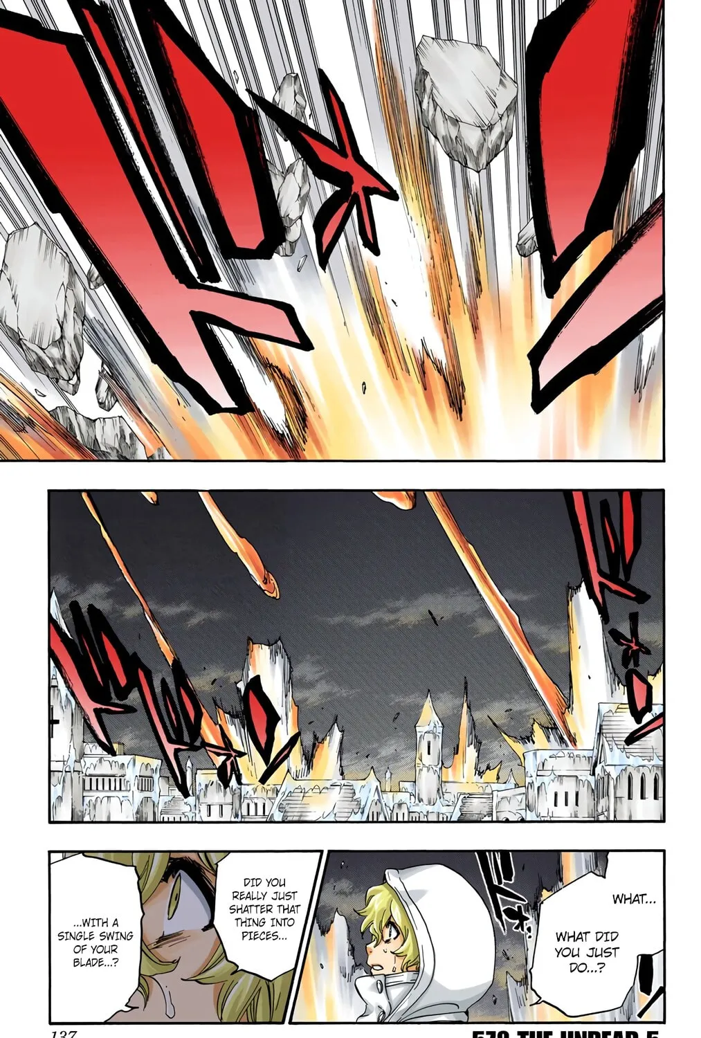 Bleach: Thousand-Year Blood War, chapter 578, page 1