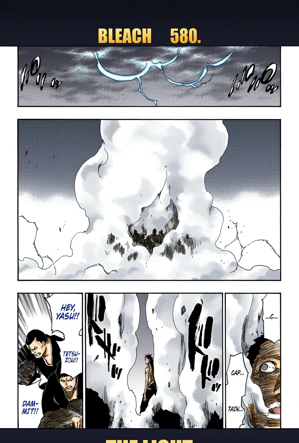 Bleach: Thousand-Year Blood War, chapter 580, page 1