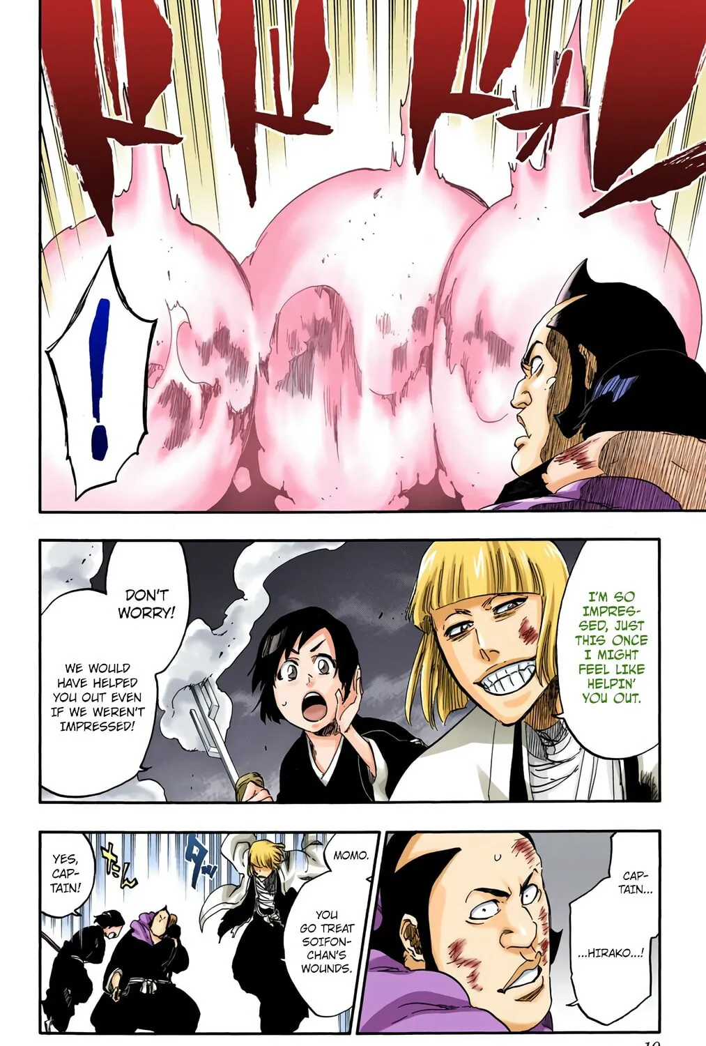 Bleach: Thousand-Year Blood War, chapter 581, page 9