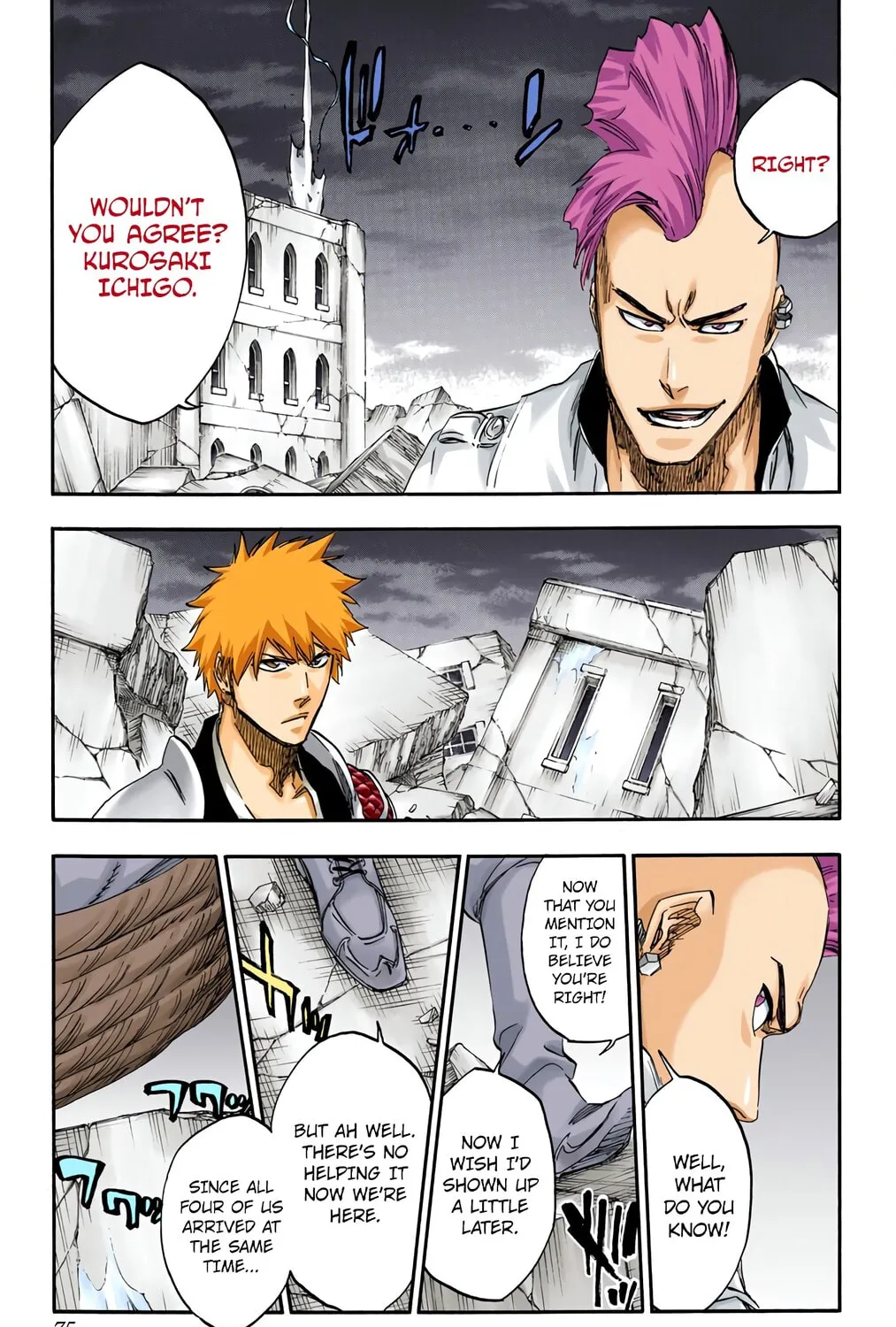 Bleach: Thousand-Year Blood War, chapter 584, page 25