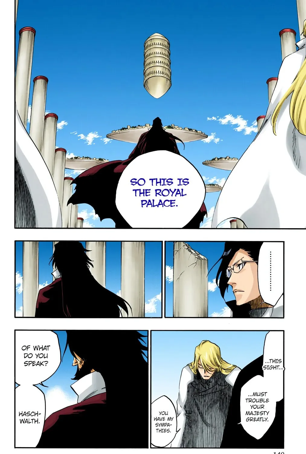 Bleach: Thousand-Year Blood War, chapter 588, page 7