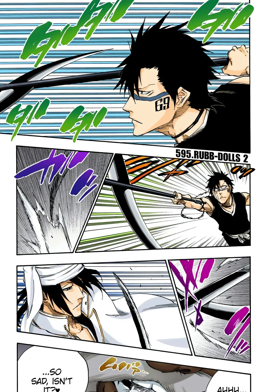 Bleach: Thousand-Year Blood War, chapter 595, page 1