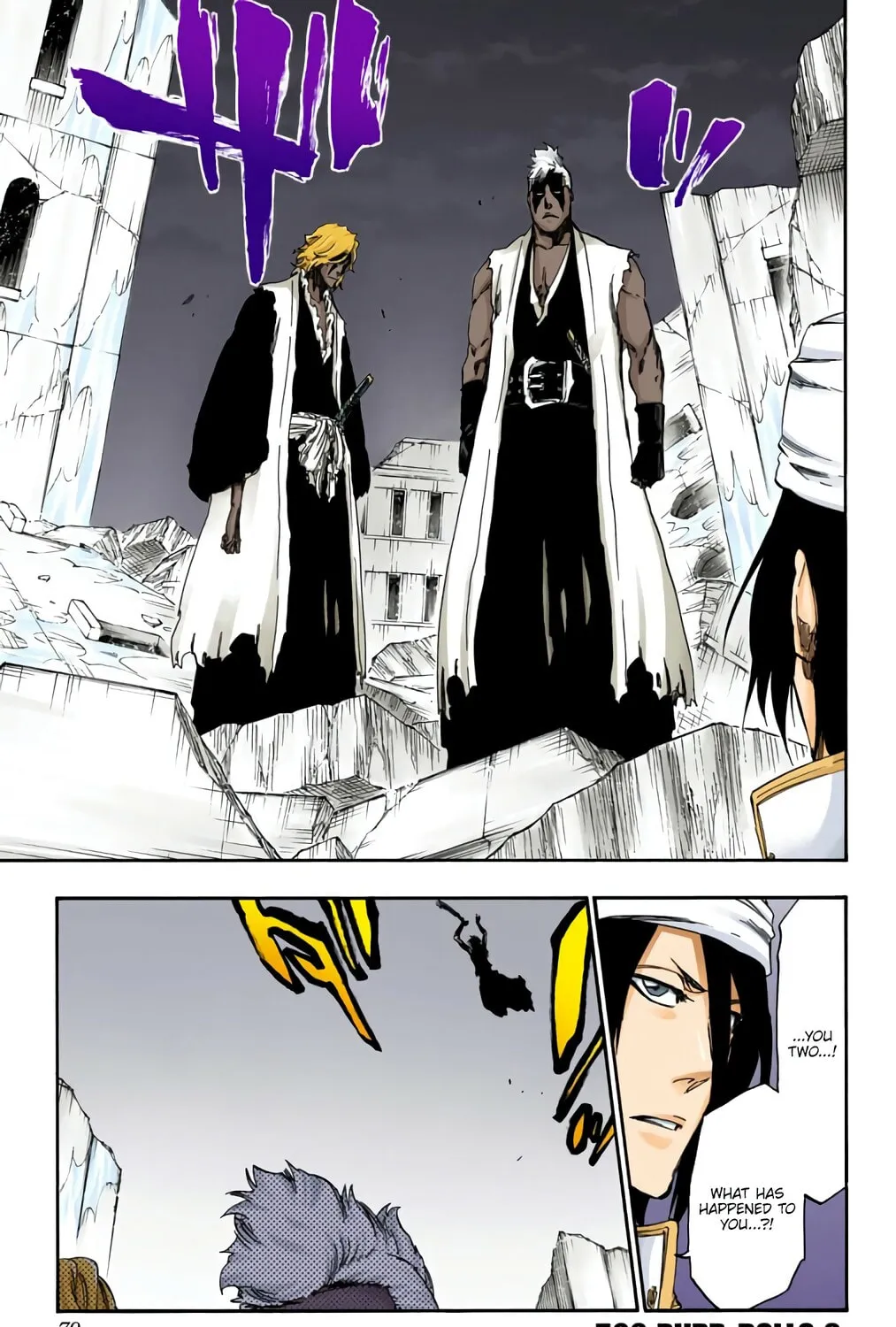 Bleach: Thousand-Year Blood War, chapter 596, page 1