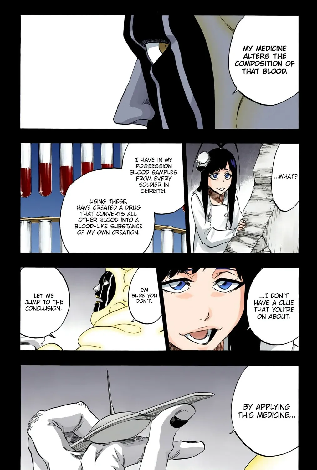 Bleach: Thousand-Year Blood War, chapter 596, page 17