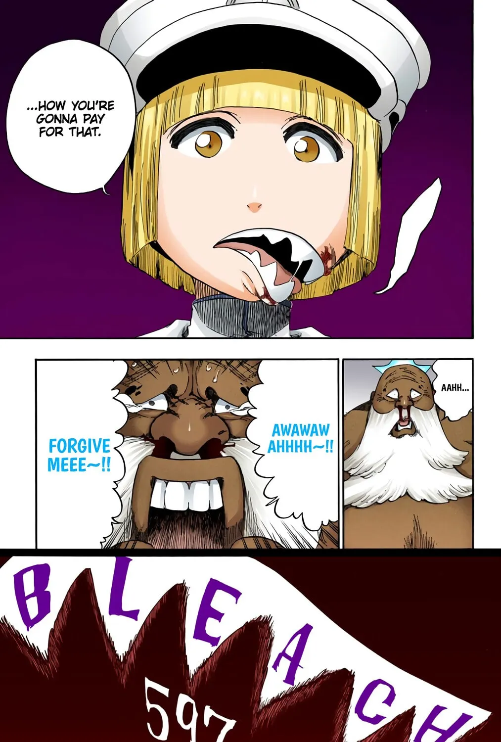 Bleach: Thousand-Year Blood War, chapter 597, page 5