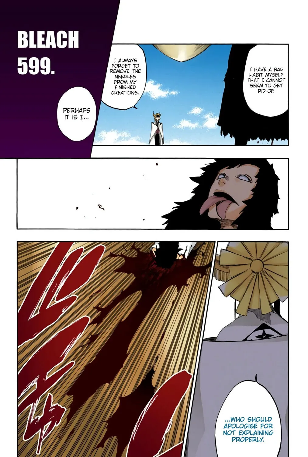 Bleach: Thousand-Year Blood War, chapter 599, page 3