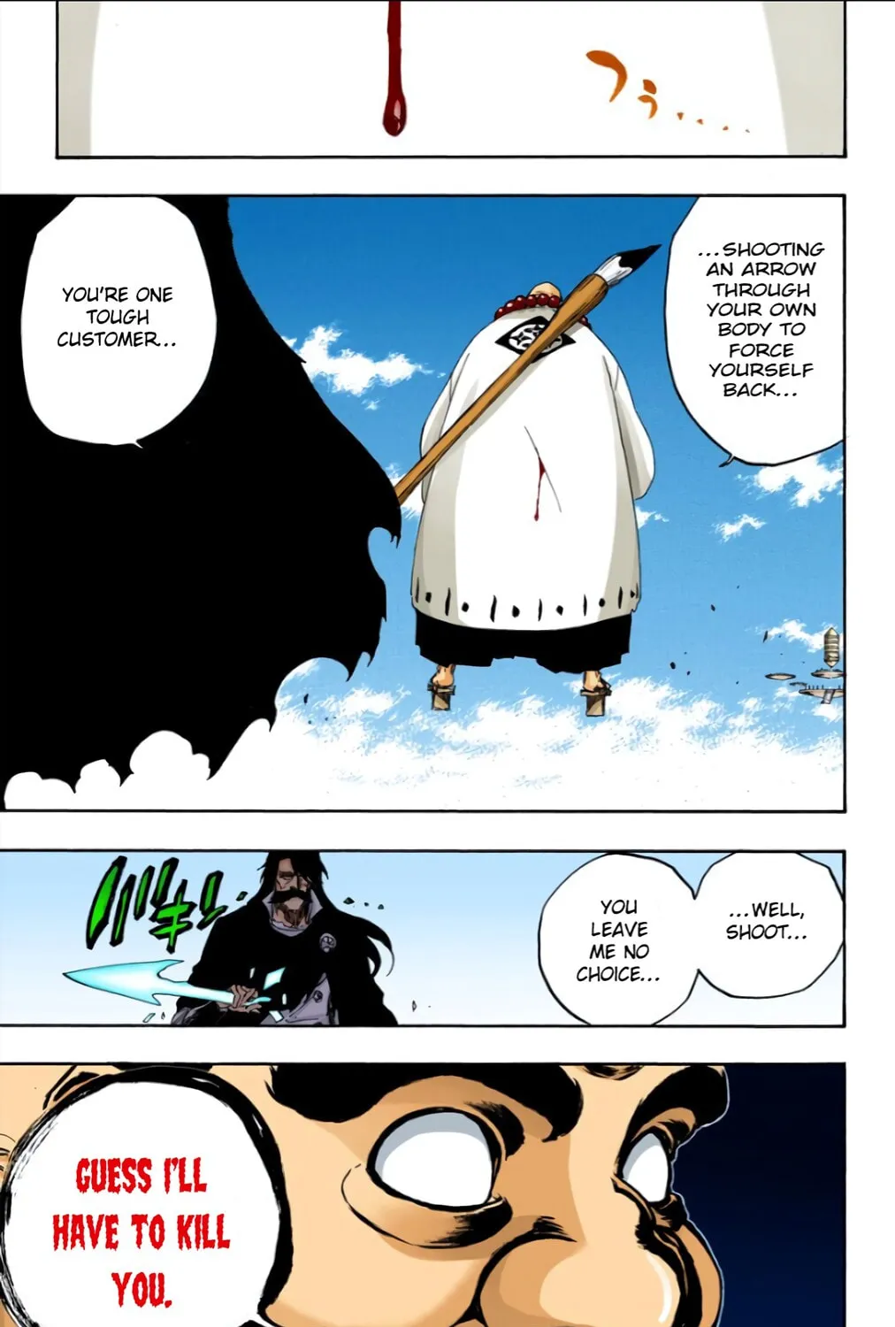 Bleach: Thousand-Year Blood War, chapter 605, page 33
