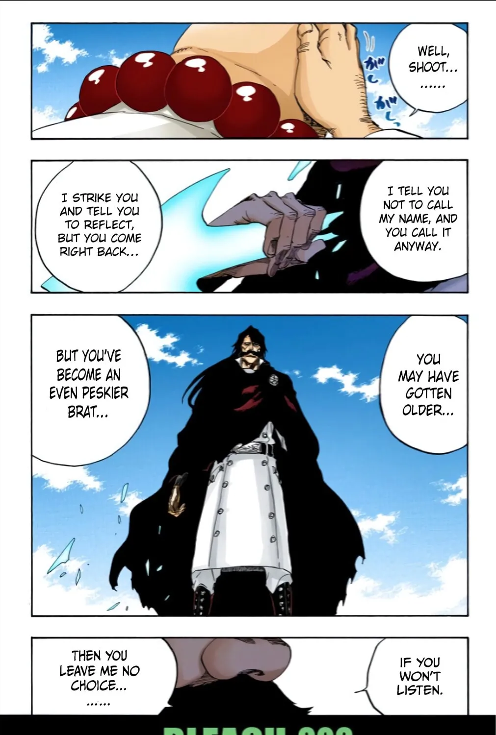 Bleach: Thousand-Year Blood War, chapter 606, page 1