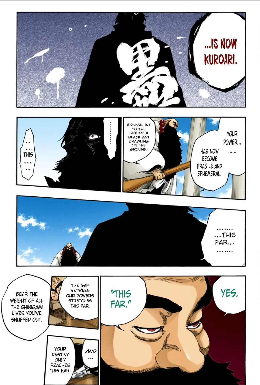 Bleach: Thousand-Year Blood War, chapter 609, page 11