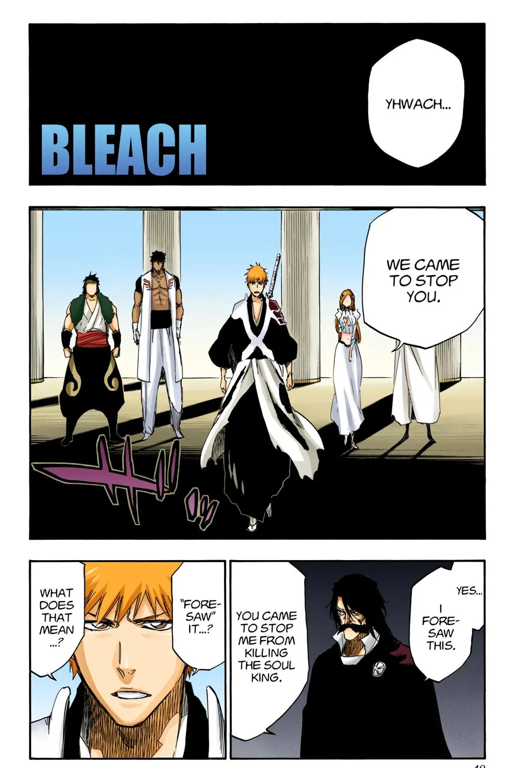 Bleach: Thousand-Year Blood War, chapter 614, page 19