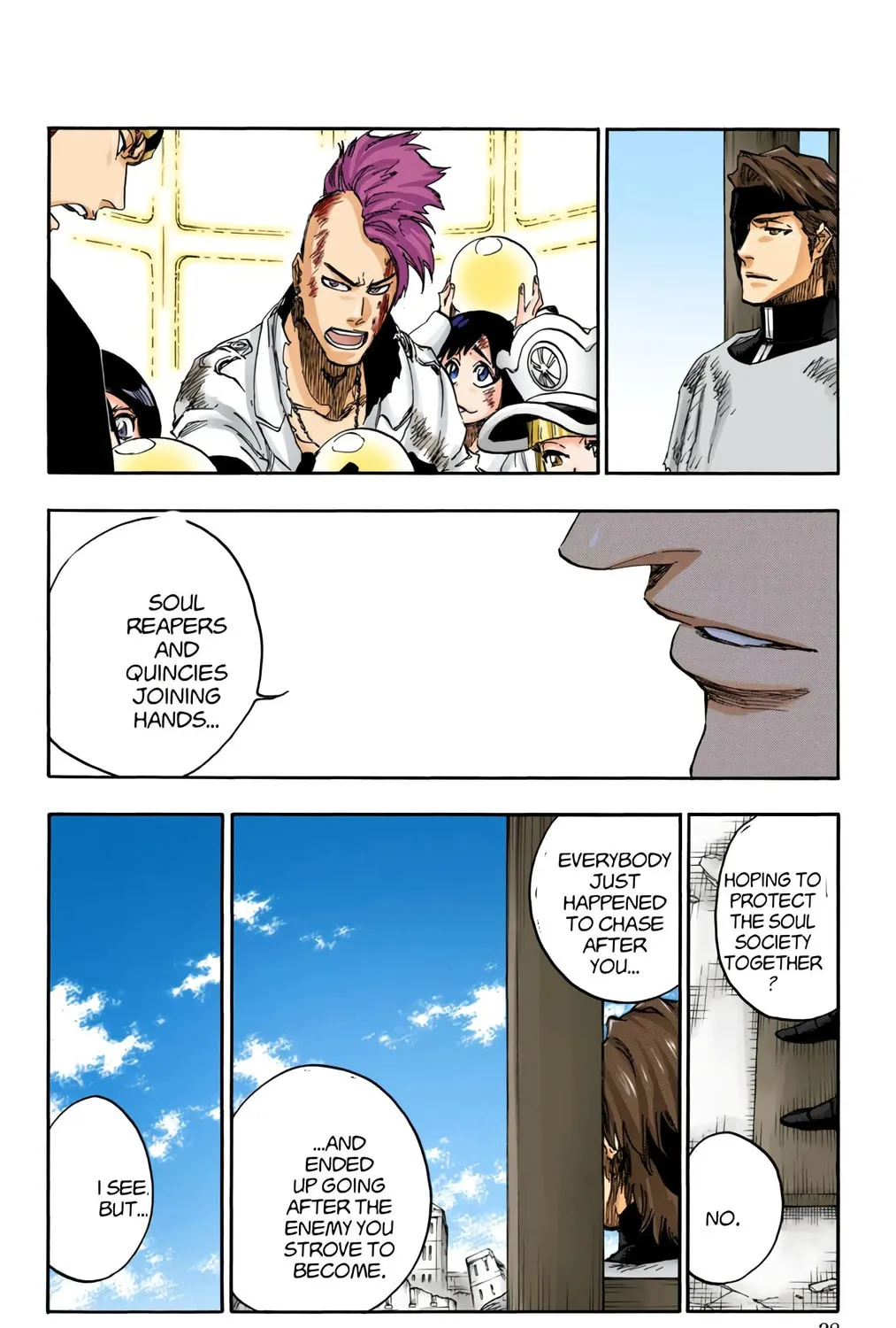 Bleach: Thousand-Year Blood War, chapter 624, page 7