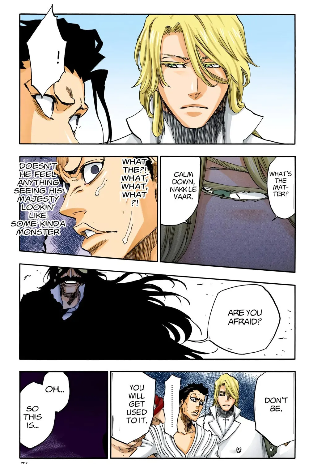 Bleach: Thousand-Year Blood War, chapter 626, page 21